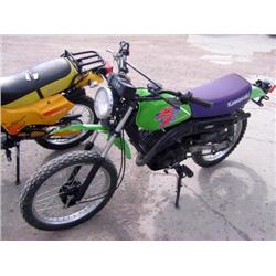 *1996 Kawasaki 100 Cc. Motorcycle, Vn# Jkaketb1Xtc042111