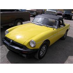 *1977 Mg Convertable, Yellow, Vn# Ghn5Uh443357G