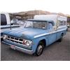 Image 1 : *1968 Dodge Custom 100 Pickup, Blue, Panasonic Tape Player, With Camper, Vn# 1181851907
