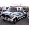 Image 1 : *1984 Ford 350 Econoline, White/Blue, A/C, Cruise, Tape Player, Vn# 1Fdje34L4Ehb60849
