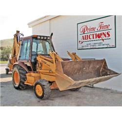 1994 580 Sk Turbo 4X4 With Extended Hoe Backhoe