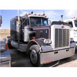 *1984 Peterbuilt Diesel Truck, Black, Vn# 1Xp9Db9X8Ed172587