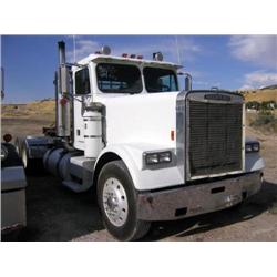 *1986 Freightliner Diesel Truck, White, Vn# 1Fv9Y0Y97Gp282999