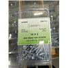 Image 2 : NEW CASE OF  NO 10 HEX HEAD 2" SCREWS - 100PC PER BOX, 18 BOXES/1800PC TOTAL