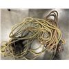 Image 2 : BUNDLE OF VINTAGE HORSE YOKES AND ROPE