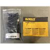 Image 1 : BOX AND BAG OF DEWALT STEEL CONCRETE NAILS