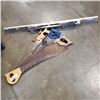 Image 1 : LOT OF LEVELS AND HAND SAWS