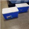 Image 1 : 2 BLUE COLEMAN COOLERS