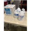 Image 1 : 8 NEW JUGS OF SHINELINE FLOOR PREP NEUTRALIZER AND CONDITIONER, 2 CASES TOTAL