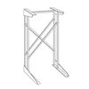 Image 2 : GE SPACEMAKER DRYER STACK RACK STAND - RETAIL $179