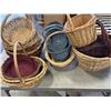 Image 1 : LOT OF NEW WICKER BASKETS