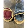Image 2 : LOT OF NEW WICKER BASKETS