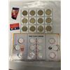 Image 1 : 1998 MCDONALDS HOCKEY COIN SET WITH HOLDER (RINK) PLUS CHECKLIST