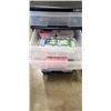 Image 3 : 2 PLASTIC ORGANIZERS - 1 W/ LARGE ASSORTMENT OF BEADS