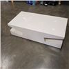 Image 1 : WHITE MODERN COFFEE TABLE