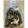 Image 1 : LARGE BAG OF ASSORTED HEAD PHONES, CHARGING CABLES, ETC