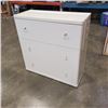 Image 1 : WHITE 3 DRAWER DRESSER