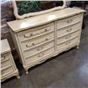 Image 3 : 9 DRAWER DRESSER W/ MIRROR AND MATCHING NIGHT STAND