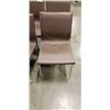 Image 2 : SET OF 6 NOUVAEU BROWN MODERN DINING CHAIRS