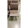 Image 2 : SET OF 6 NOUVAEU BROWN MODERN DINING CHAIRS