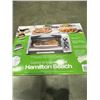 Image 2 : HAMILTON BEACH EASY-REACH CONVECTION TOASTER OVEN - 6 SLICE, TESTED WOKRING - RETAIL $89