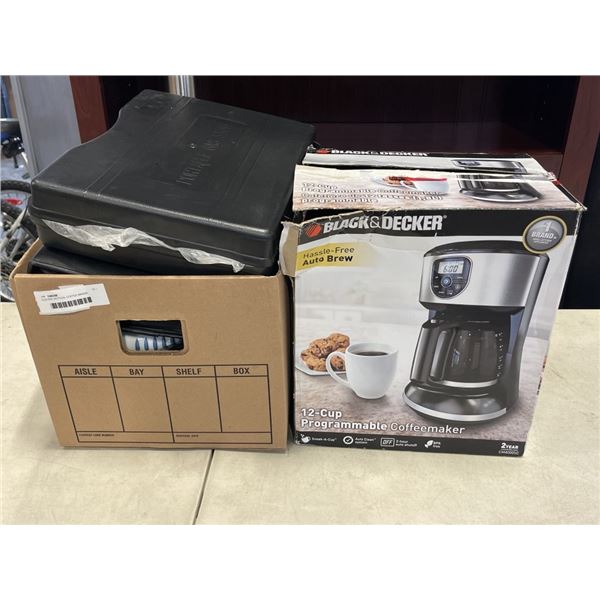 ELECTRIC KETTLES, COFFEE MAKER, PORTABLE GAS RANGE ETC