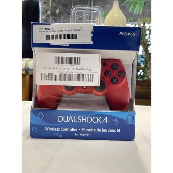 PS4 DUALSHOCK 4 CONTROLLER - TESTED WORKING - RETAIL $74