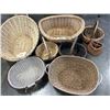 Image 2 : LOT OF NEW WICKER BASKETS