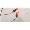 Image 2 : KOI FISH PRINT ON CANVAS