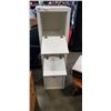 Image 2 : WHITE CUBICLE SHELF W/ DOORS