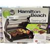 Image 1 : HAMILTON BEACH INDOOR SEARING GRILL, TESTED WORKING - RETAIL $99