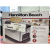 Image 1 : HAMILTON BEACH CLASSIC TOASTER - 2-SLICE - STAINLESS STEEL, TESTED WORKING - RETAIL $59