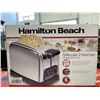 Image 2 : HAMILTON BEACH CLASSIC TOASTER - 2-SLICE - STAINLESS STEEL, TESTED WORKING - RETAIL $59