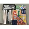 Image 1 : LOT OF 5 AS NEW BOARD GAMES, CHESS, CHECKERS, ETC