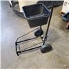 Image 2 : NEW JANITOR SUPPLY CART WITH BIN