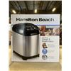 Image 2 : HAMILTON BEACH ARTISAN DOUGH AND BREAD MAKER  - RETAIL $149