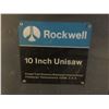 Image 3 : ROCKWELL 10" UNISAW