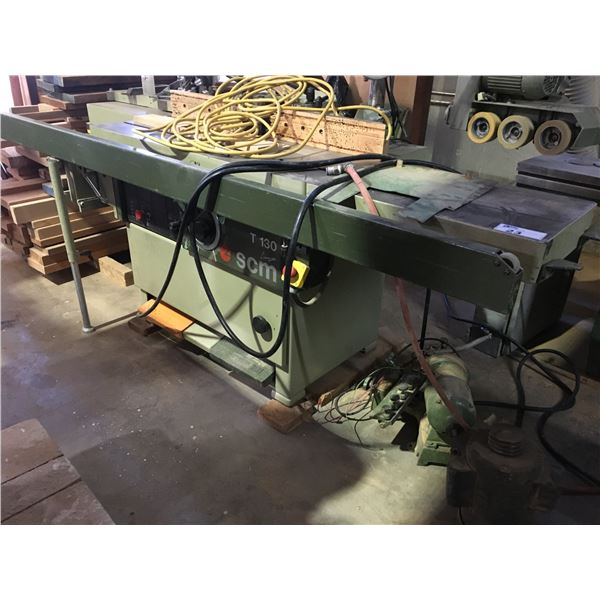 SCM T 130 INDUSTRIAL SHAPER WITH UNIVER 900V FEEDER