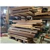 Image 1 : CANTILEVER MATERIAL STORAGE RACKING SYSTEM STACKED W/ ASSORTED HARDWOOD BOARDS (APPROX. 12'H)