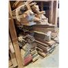 Image 2 : ONE LARGE COMPARTMENT OF ASSORTED HARDWOOD LUMBER (APPROX. LENGTHS OF STOCK MATERIAL 15')