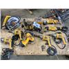Image 2 : GROUP OF DEWALT POWER TOOL- DRILLS, ROUTERS, SAW, ETC