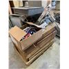 Image 3 : WOODEN CRATE FILLED WITH ELECTRICAL BREAKERS & BREAKER BOXES