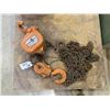 Image 2 : ORANGE INDUSTRIAL 5 TON CHAIN HOIST