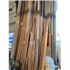 Image 1 : LARGE GROUP OF ASSORTED WOODEN TRIM AND MOULDINGS