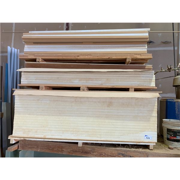 PALLET OF APPROX. 40 WOODEN DOORS