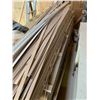 Image 3 : CONTENTS OF SMALL MEZZANINE - LARGE PALLET OF WOOD VENEERS,DOORS,2 WOODWORKING MACHINES,ETC