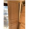 Image 1 : 1 SOLID WOODEN DOOR (APPROX. 36" X 8')