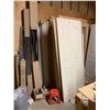 Image 2 : LARGE LOT OF WOODEN DOORS, DOOR HARDWARE & DOOR ACCESSORIES