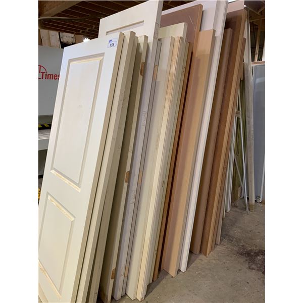 LOT OF APPROX. 30 WOODEN DOORS