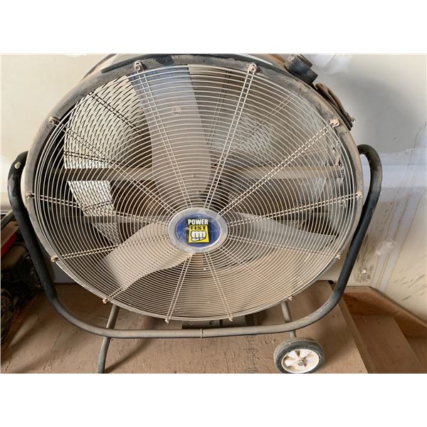 POWER FIST 36" PORTABLE DRUM FAN *UPSTAIRS*